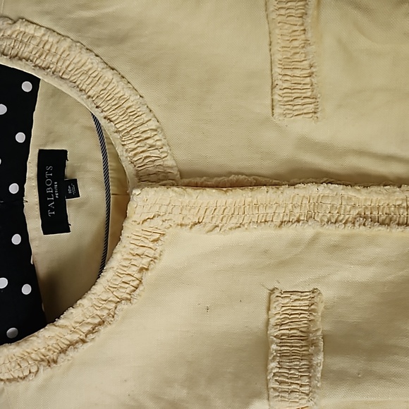 TALBOTS Petites Linen Blazer Jacket - Picture 5 of 7